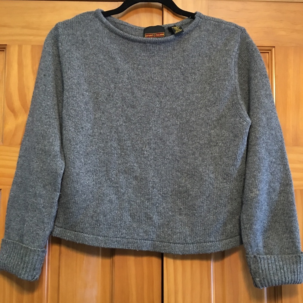 Oxford & Fulham Grey Sweater - Size Large